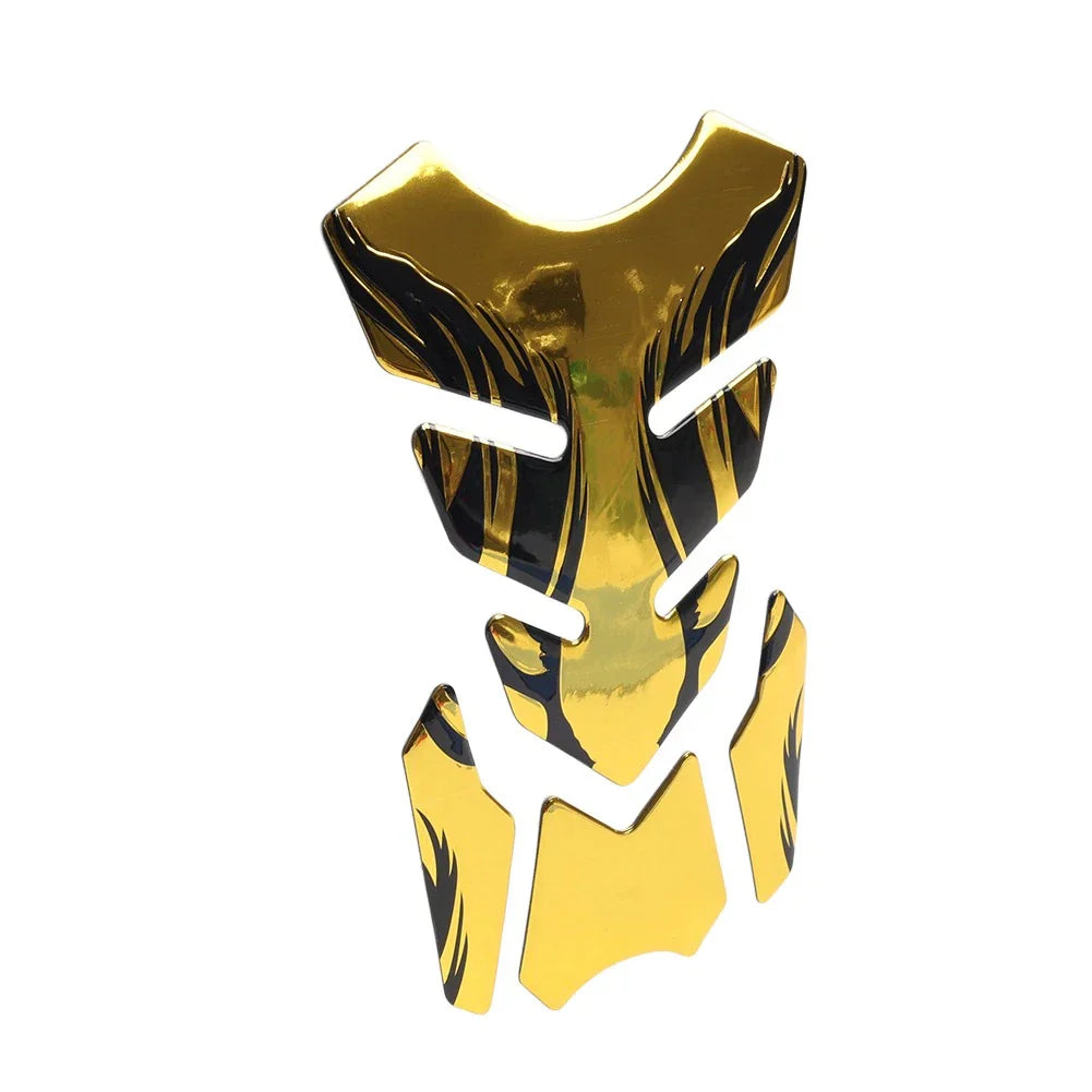 Gold Fuel Gas Tank Pad Decals for Kawasaki Ninja 250 300 400 ZX10R