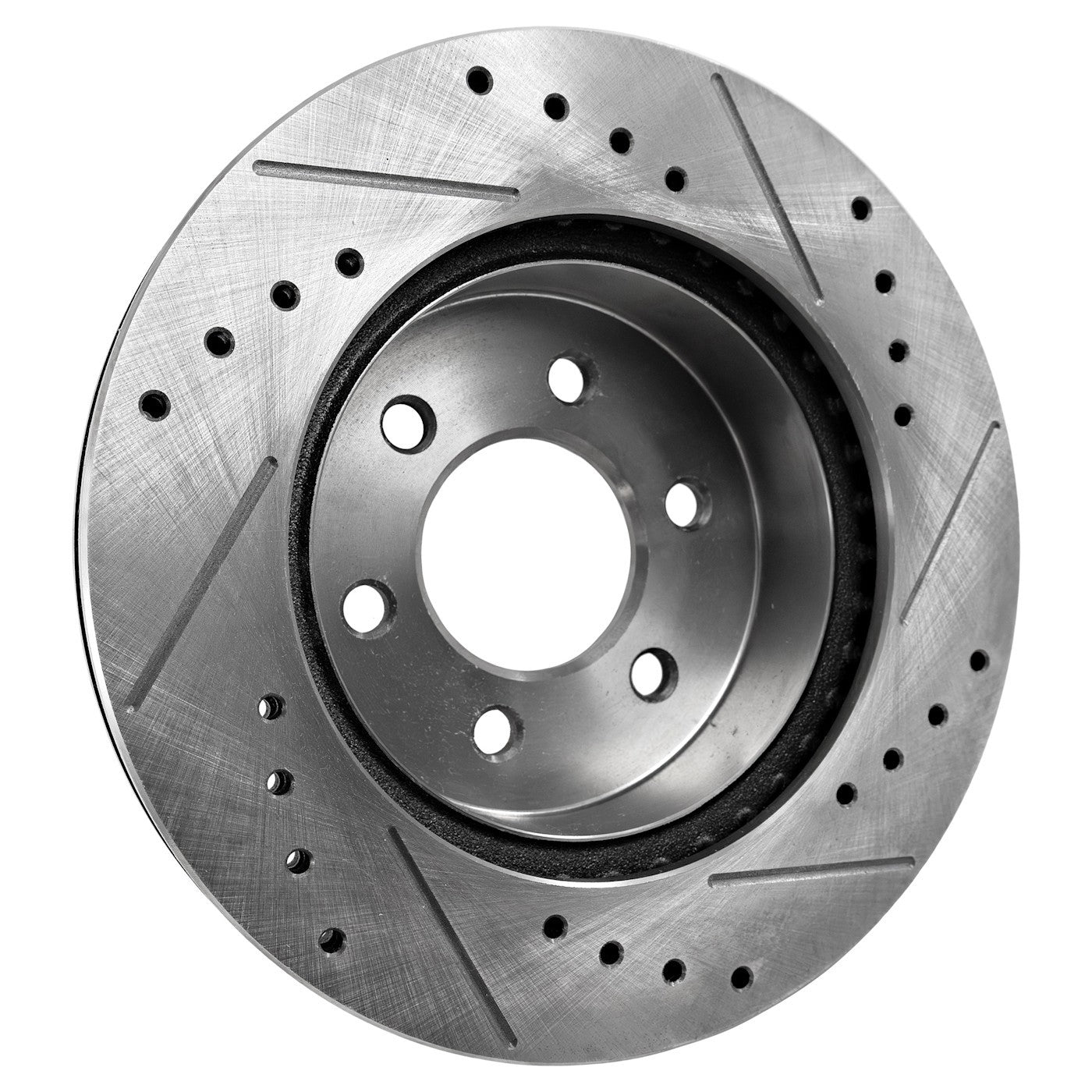Brake Disc and Pad Kit for Dodge Dakota (2000–2002) Cross-drilled