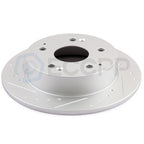 Set of 4 Brake Rotors for Honda Accord V6 (1998–2002)