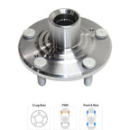 Wheel Hubs for Honda Accord (1998–2002) Front & Rear 5 Lug with Bearing