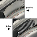 Handbrake Base Panel Cover Trim for Hyundai Veloster JS (2019–2023) Carbon Black