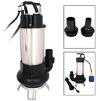 1.5HP Sump Pump for Industrial Sewage Cutter Grinder