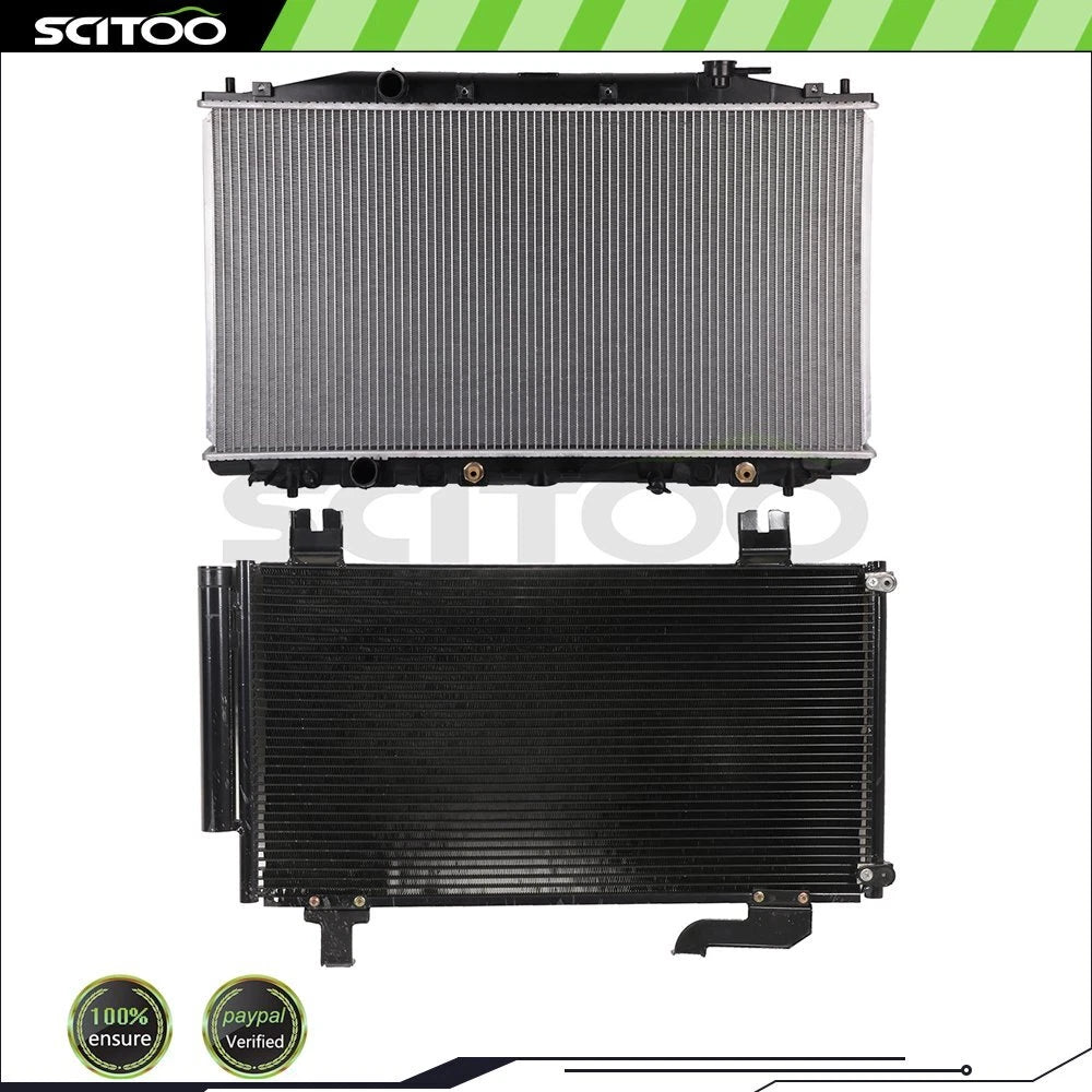 Radiator and A/C Condenser Kit for Acura TSX (2010–2014) 13082 3767