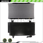 Radiator and A/C Condenser Kit for Acura TSX (2010–2014) 13082 3767