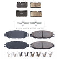 PowerStop Z17 Low-Dust Ceramic Disc Brake Pad Kit for LS400 (1995–2000)