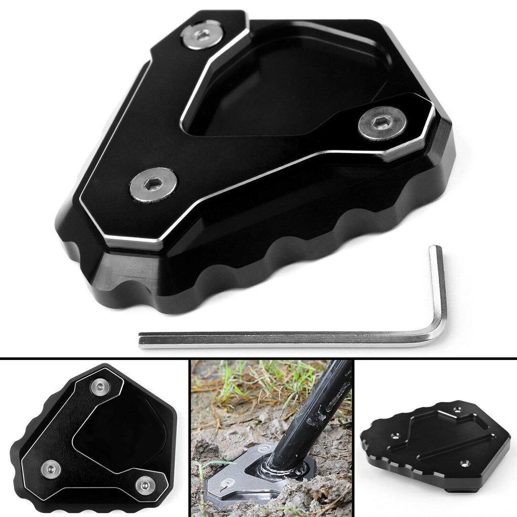 Kickstand Extension Plate for BMW G310 GS (2018) - Black