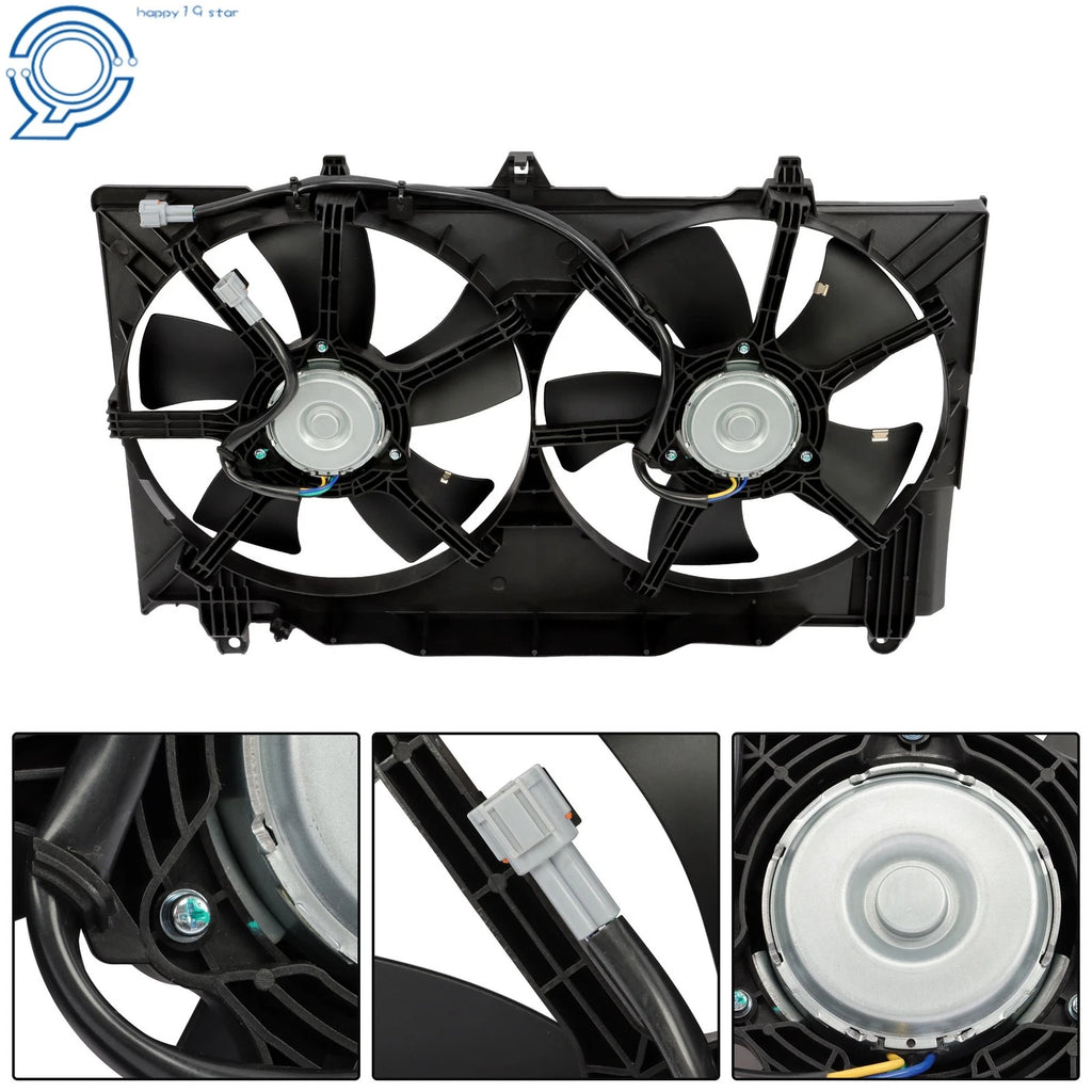 Dual Radiator Cooling Fan Assembly for Nissan 350Z, Infiniti G35 (2003–2006)