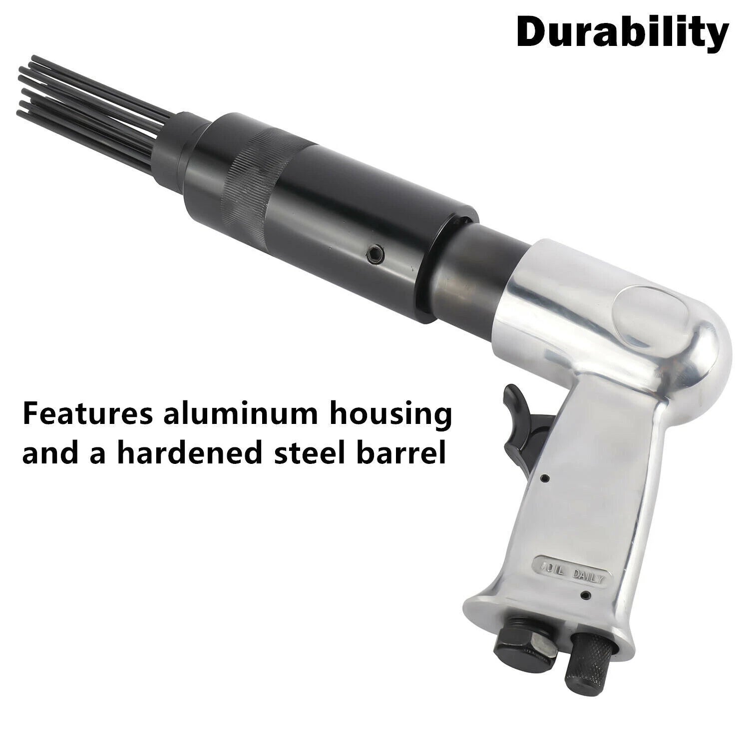 Pneumatic Air Needle Derusting Gun for Automotive Rust Removal Tools