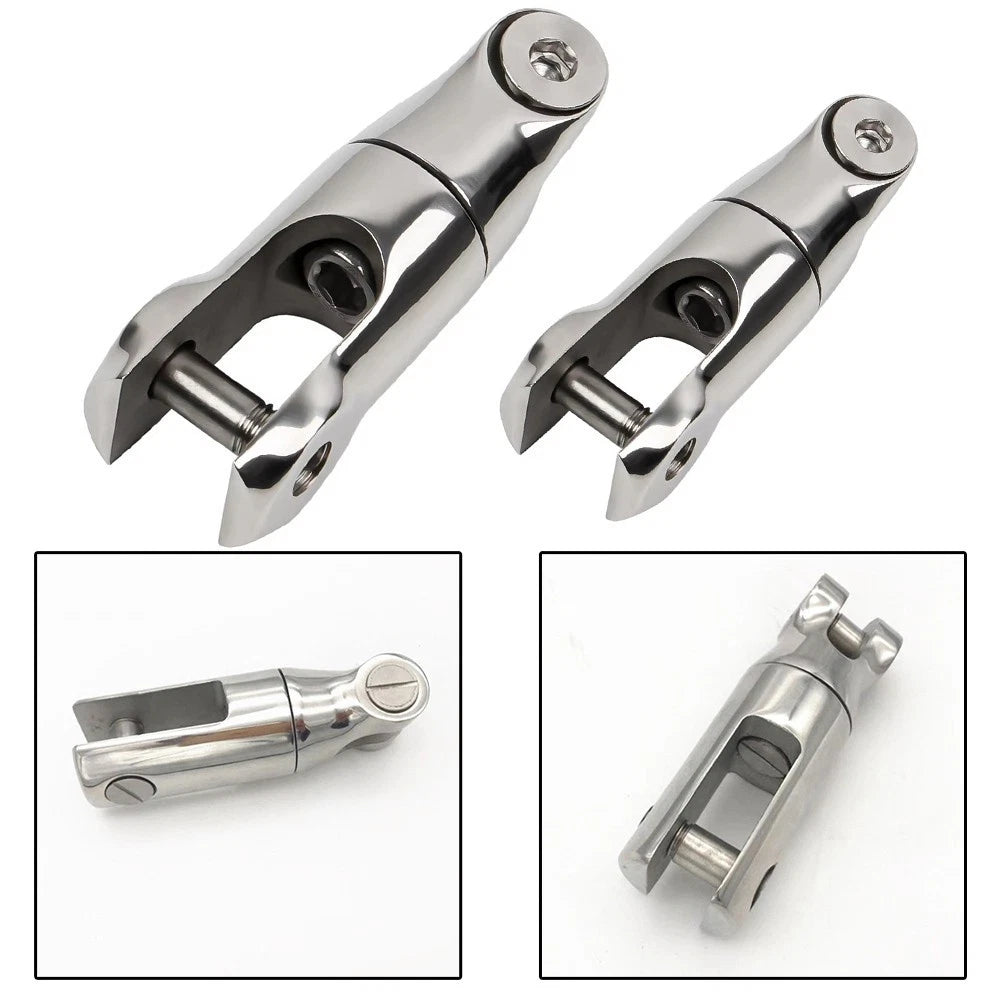 Marine Anchor Chain Swivel Connector for 6-12mm Chains (316 Stainless Steel)