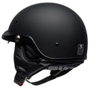 Bell PS Pit Boss Half Helmet for Motorcycle (Multiple Sizes) Matte Black