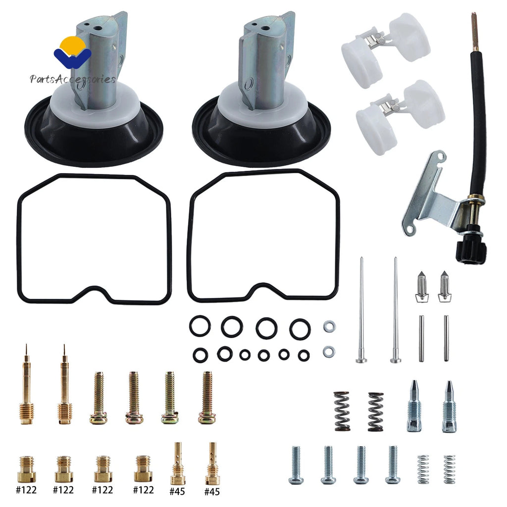 Carburetor Kit Plunger Diaphragm for Kawasaki EN500 Vulcan LTD (1996–2009)