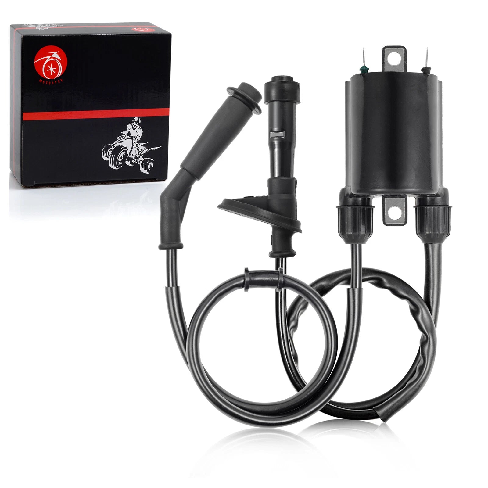 Ignition Coil & Spark Plug Cap for Honda Shadow VLX 600 VT600 (1988–2007)