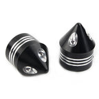 Black Front Axle Cap Nut Cover for Harley Electra Glide Sportster