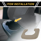 Center Console Cup Holder Pad for Ford F-150 (1997–2003) Brown
