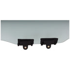 Rear Driver Side Door Glass for Honda Fit (2007–2008)