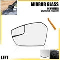 Mirror Glass Non-Heated Replacement Left for Ford Escape SEL (2018–2019) GJ5Z17K707G