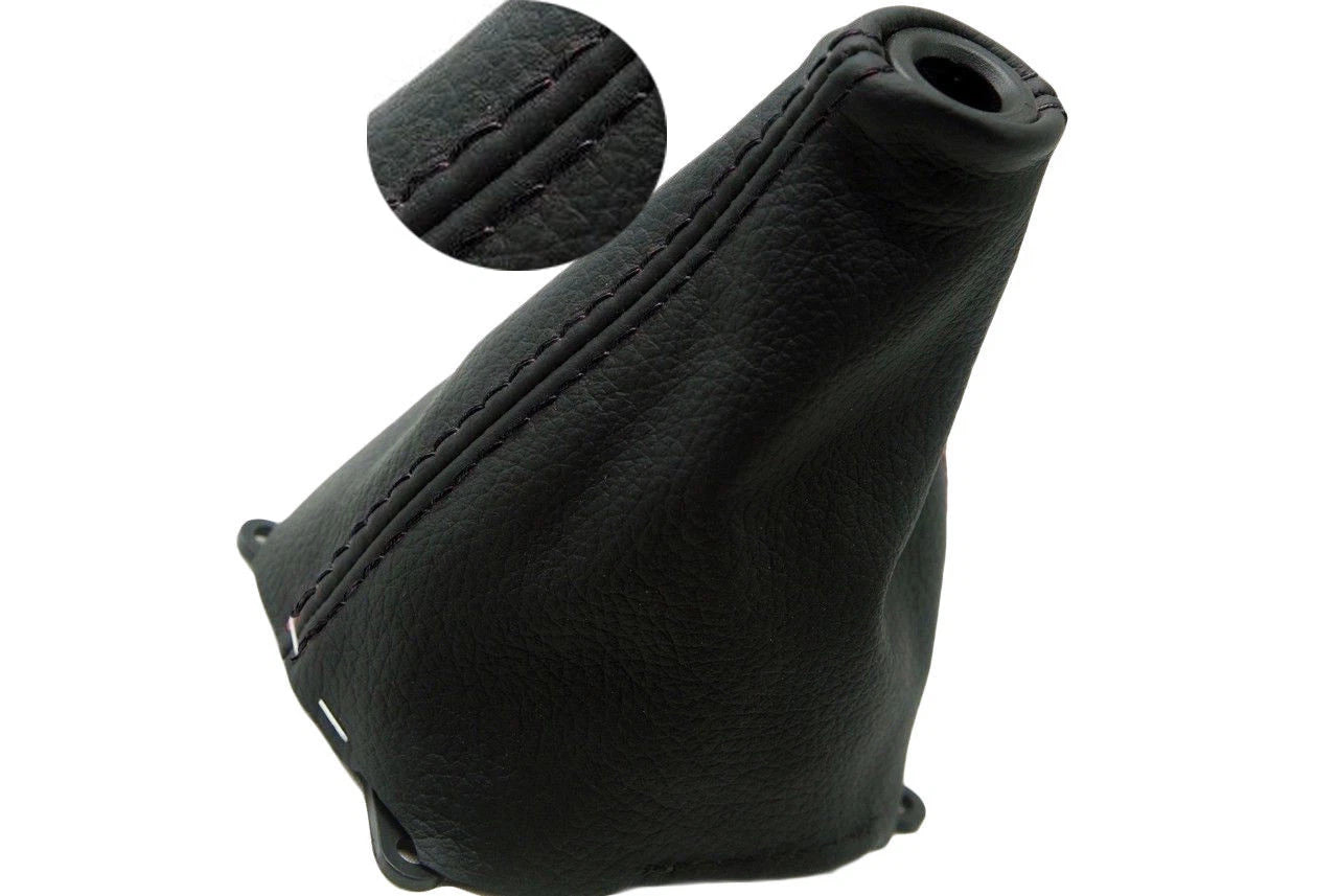 Leather Shift Boot for Honda Civic Si (2006–2011) Black