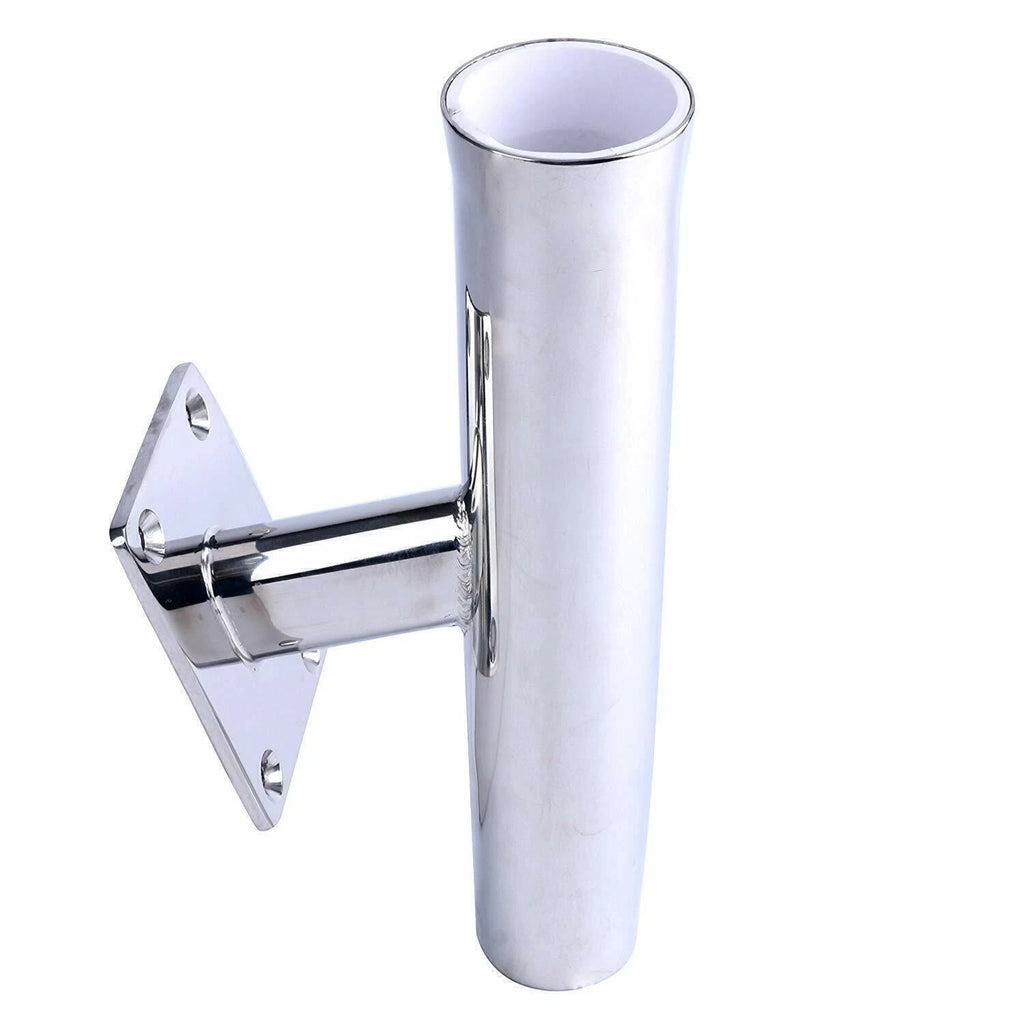 2Pcs Stainless Steel Wall Mounted Fishing Rod Holder for Boat