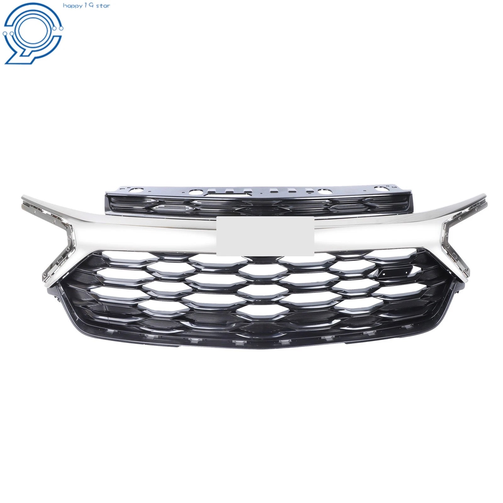 Front Upper Grille Assembly for Chevrolet Trailblazer RS (2024-2026) Black Chrome