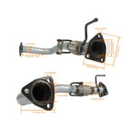 Stainless Steel Exhaust Front Flex Pipe for Honda Accord (1998-2002)