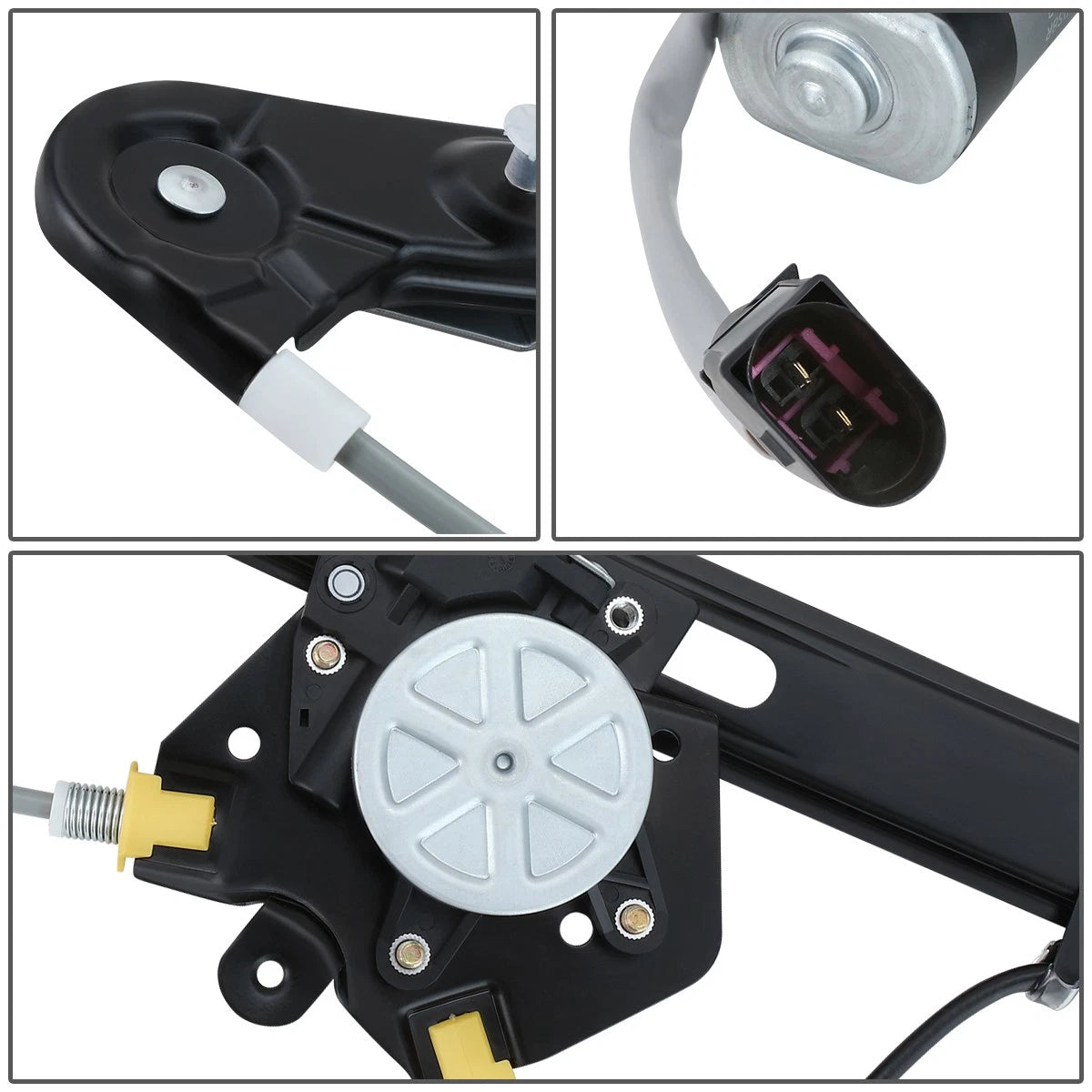 Power Window Regulator w/ Motor for BMW E46 325i 328i 330i (1999–2005)