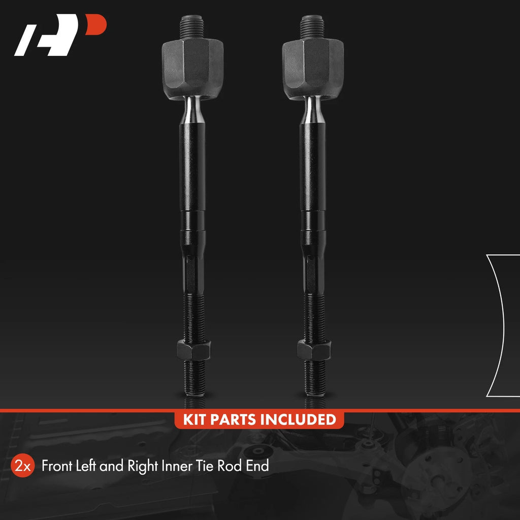2X Front Inner Tie Rod Ends for Toyota Yaris (2019–2020) & iA (2017–2017)