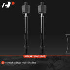 2X Front Inner Tie Rod Ends for Toyota Yaris (2019–2020) & iA (2017–2017)