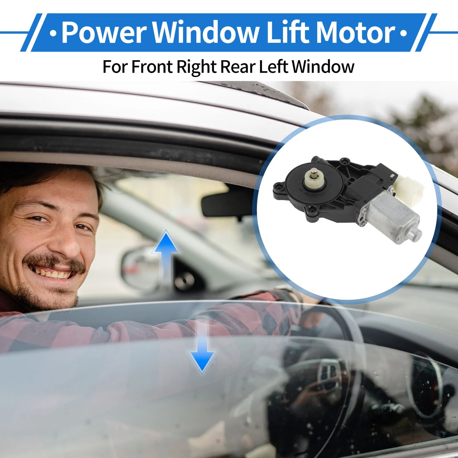 6CP114A389G1C Power Window Regulator Lift Motor for Ford Focus (2012–2015)