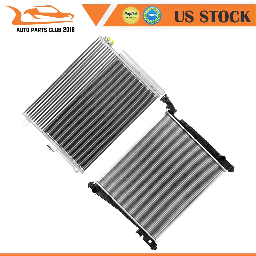 AC condenser and radiator assembly for Dodge Durango (2011–2014)