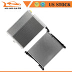 AC condenser and radiator assembly for Dodge Durango (2011–2014)