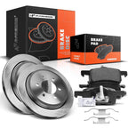 Rear Disc Brake Rotors & Ceramic Pads for Ford Expedition (2003–2006)