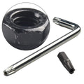 License Plate Screws Plastic+Stainless Steel for Cars