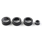 Black Console AC Climate Control Knob Ring Cover for Honda Civic CR-V (2023-2024)