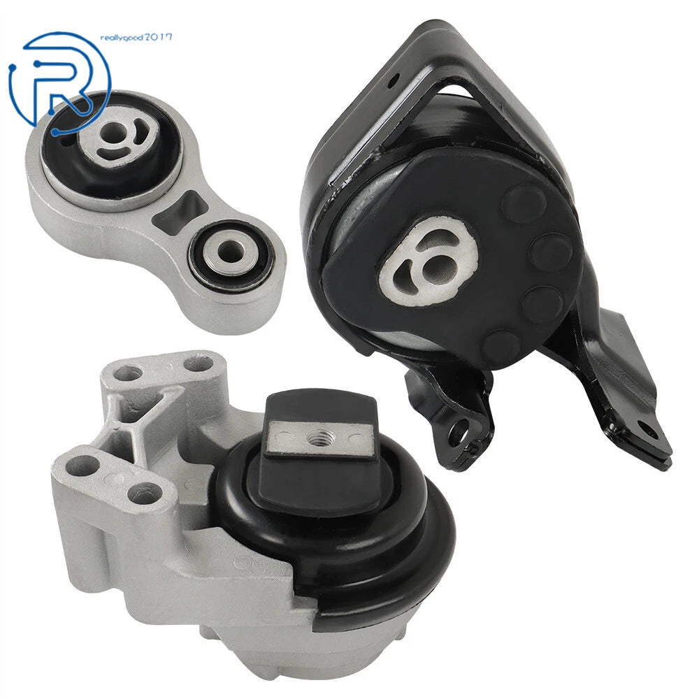 3PCS Engine Motor & Trans Mount Set for Ford Edge (2011–2014)