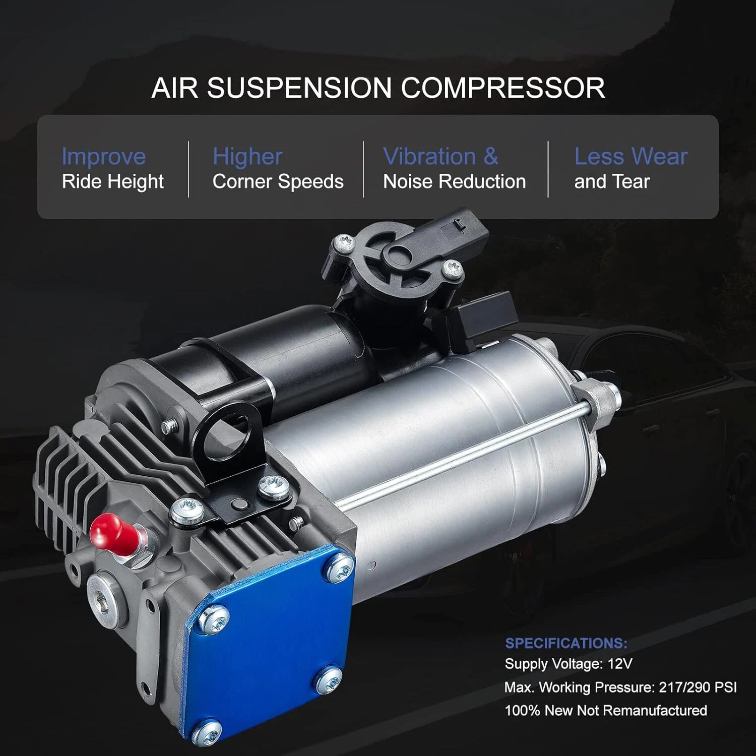 Air Suspension Compressor Pump Relay for Mercedes Benz W164 X164 (2007–2012)