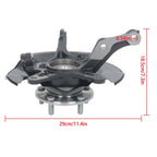 Front Left Steering Knuckle & Hub Bearing Assembly for Honda Civic (2013-2015)