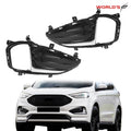 Chrome Trim Fog Light Cover for Ford Edge (2019–2022)