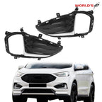 Chrome Trim Fog Light Cover for Ford Edge (2019–2022)