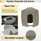 Center Console Armrest Cover for Chevy Silverado/Sierra (2014–2018) Dune Tan
