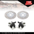 Front Brake Calipers & Disc Rotors for Yamaha Big Bear 400 (2000–2006)