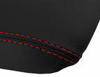 Console Lid Pull Over Cover Leather for Honda Prelude (1997–2001) Red Stitch