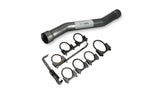 Dual Exhaust Y Pipe for Nissan Titan (2004-2006) 2.5" Side Exit Slash Tip