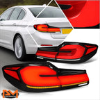 3D LED Sequential Tail Brake Lights for BMW 5-Series G30 (2017–2020)