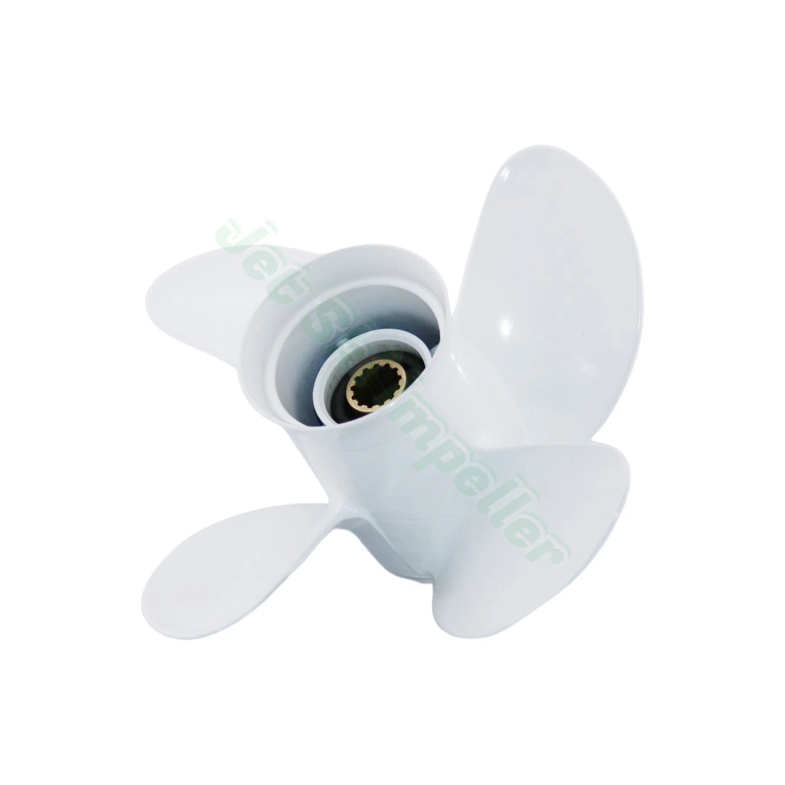 Outboard Propeller 10 5/8x12 for Yamaha 25-60HP (T25 F30 F40 F50) Aluminum 4 Blade