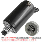 Starter & Drive Bendix for Seadoo Challenger 180 4-Tec (2005)