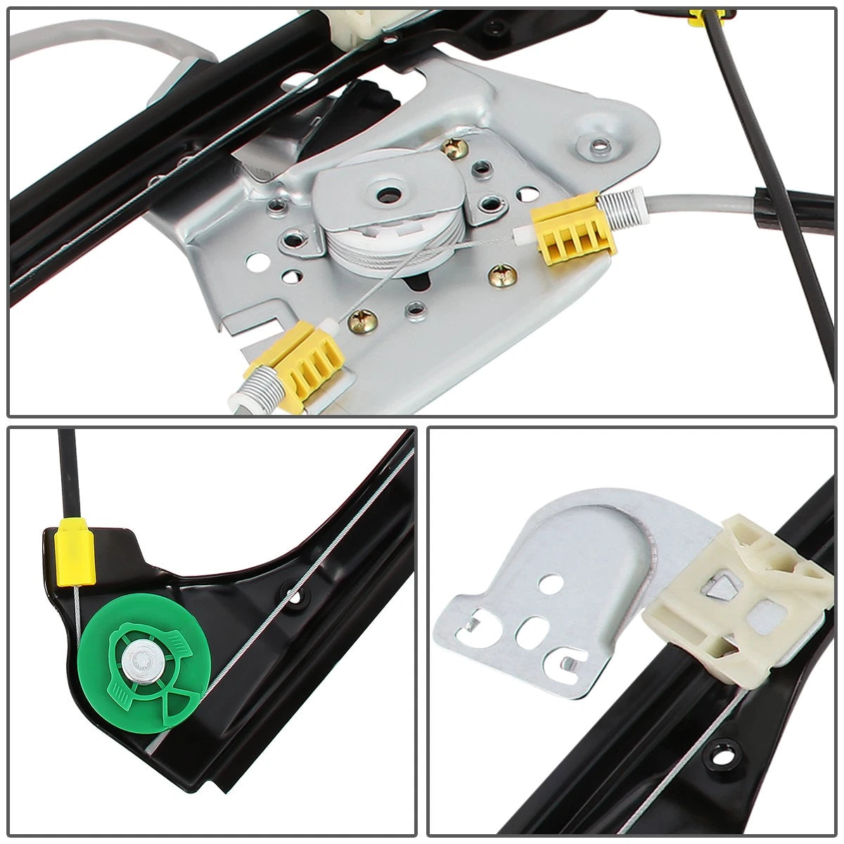 Power Window Regulator w/ Motor for Pontiac Grand Am Alero (1999–2005)