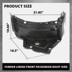 Fender Liner for Audi S6 A6 Quattro (2016–2018) Front Right Passenger Side