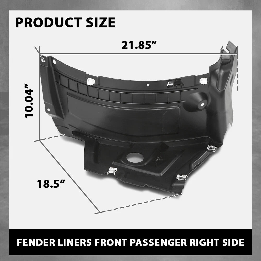 Fender Liner for Audi S6 A6 Quattro (2016–2018) Front Right Passenger Side