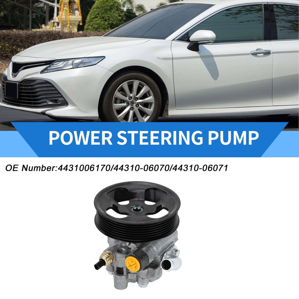 Power Steering Pump with Pulley for Toyota Camry Solara (2000–2003) 44310-06071