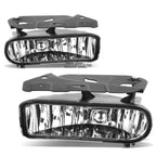 Pair of OE Clear Lens Bumper Fog Lights for Cadillac Escalade (2002–2006)